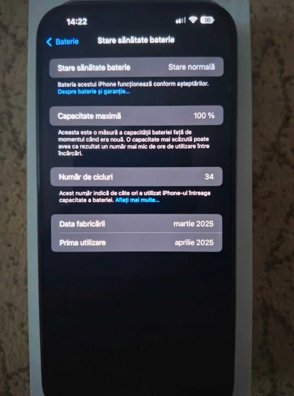 iPhone 16 Pro max 256gb Black