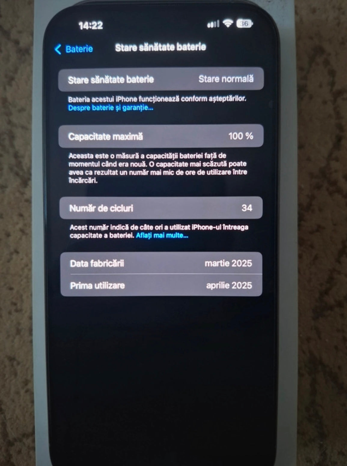 iPhone 16 Pro max 256gb Black