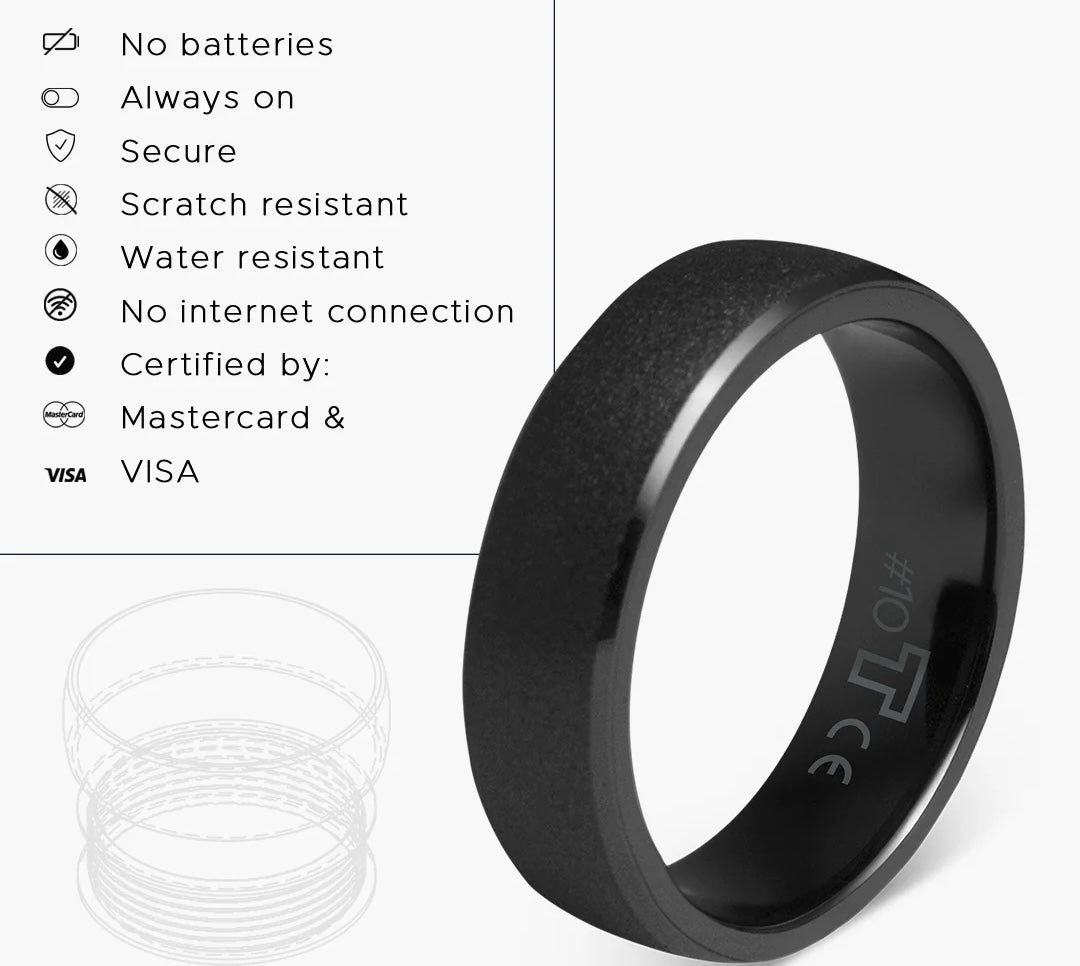 PAYMENT RINGS W TESLA KEY